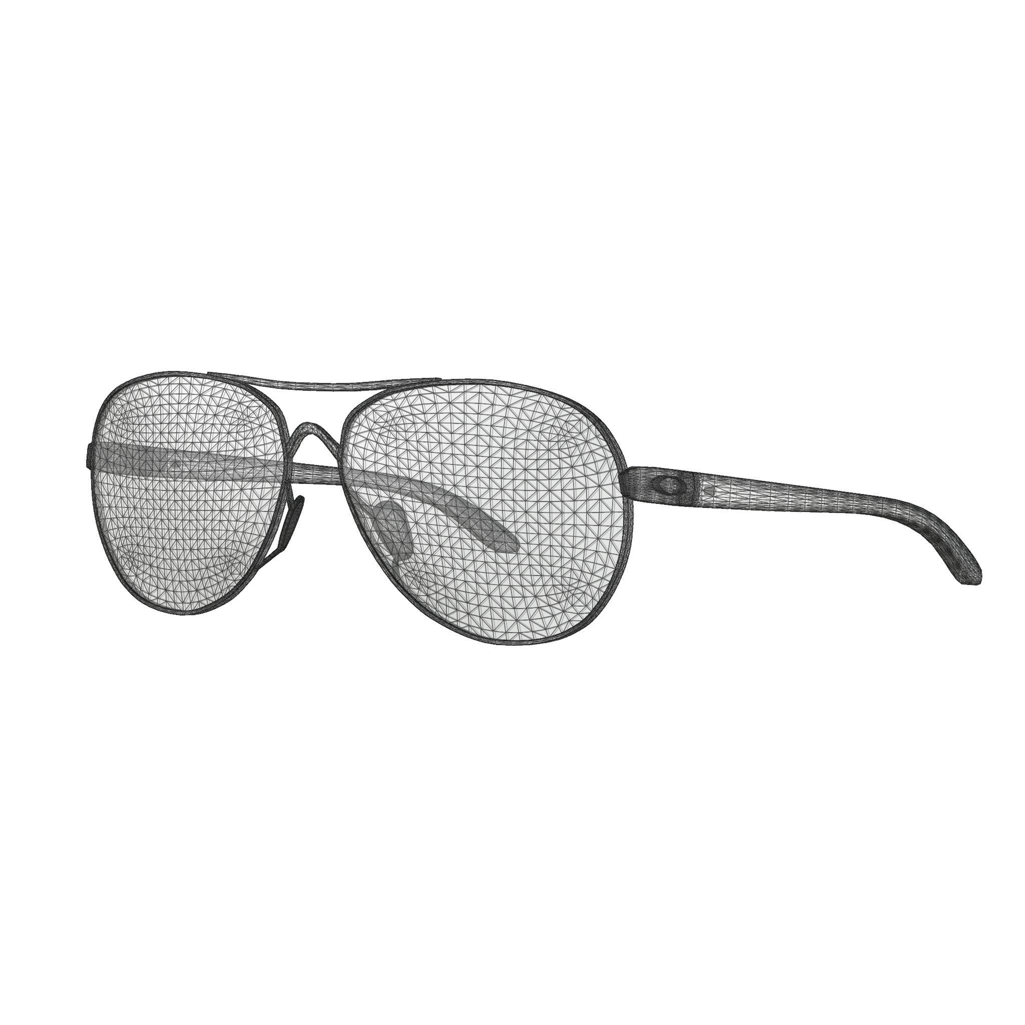 Oakley Feedback Unity Collection Sport glasses Low-poly 3D model_5