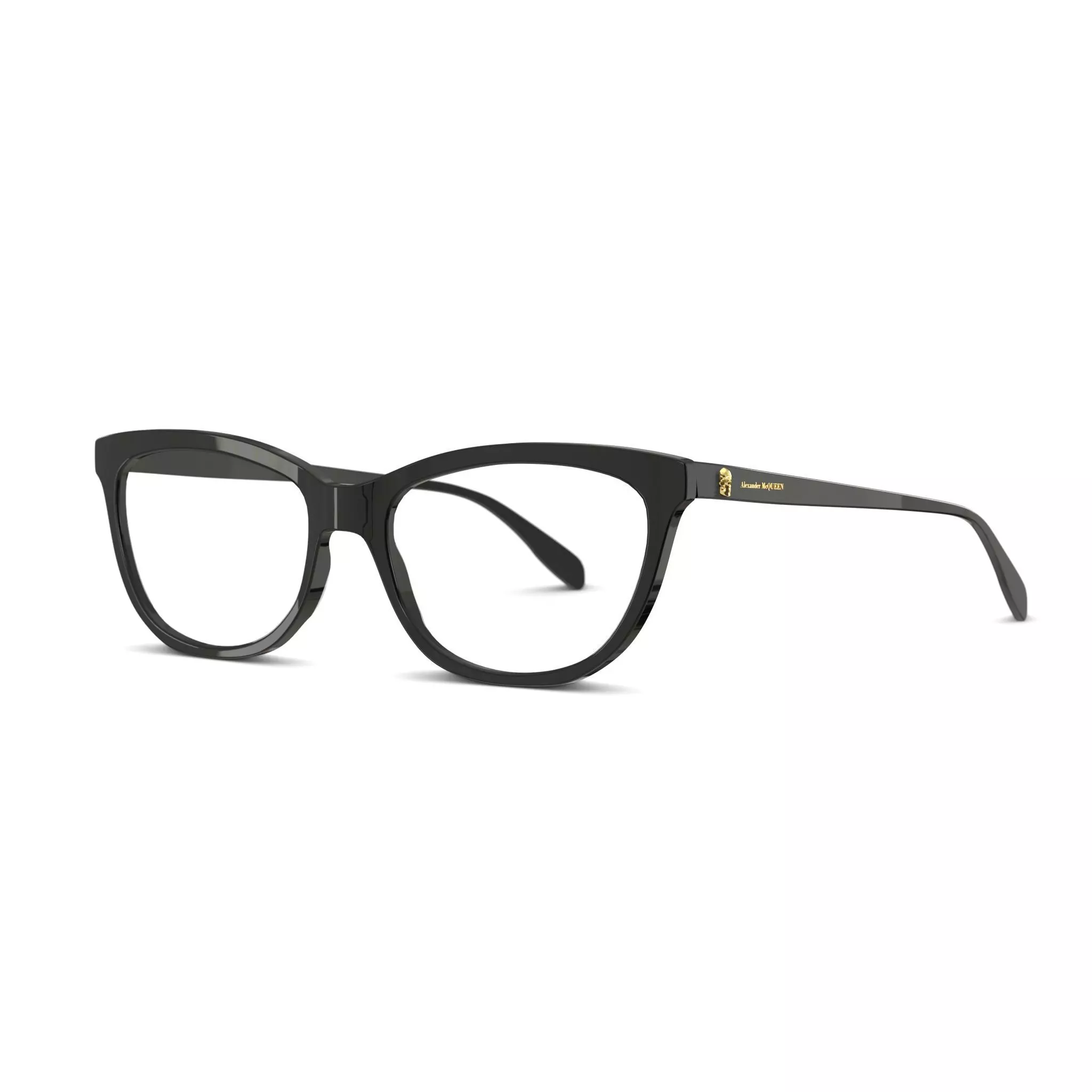 Alexander McQueen Glasses Low-poly 3D model_0