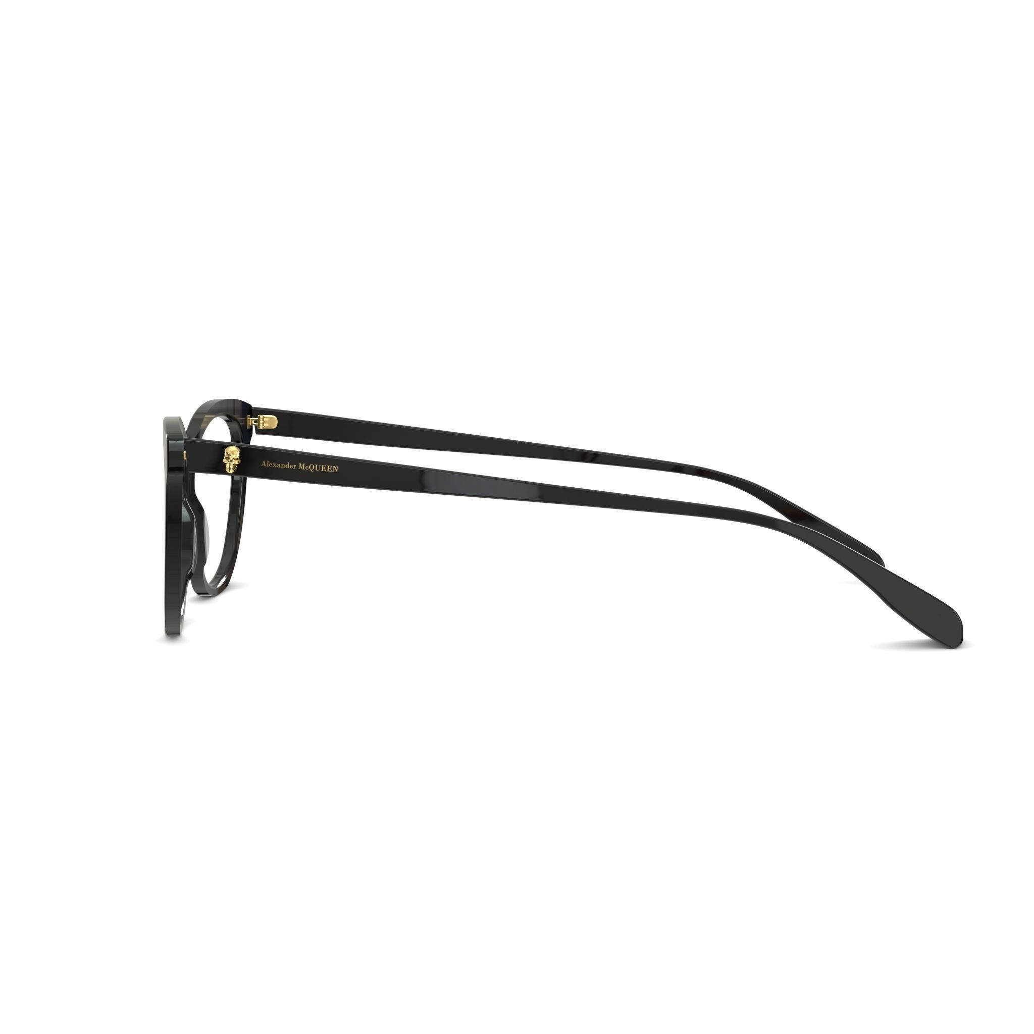 Alexander McQueen Glasses Low-poly 3D model_3