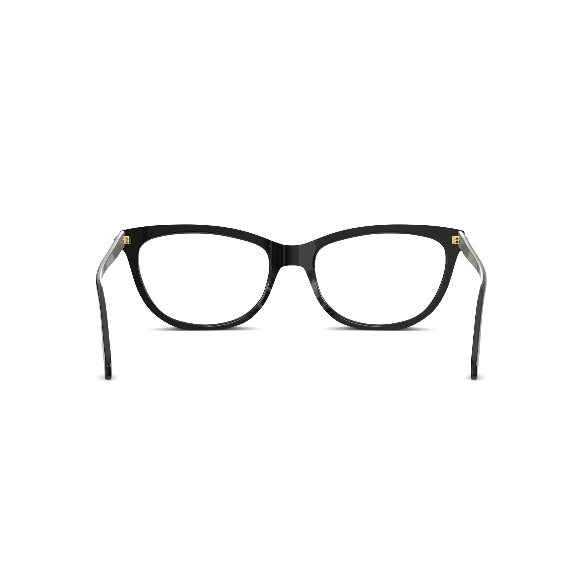 Alexander McQueen Glasses Low-poly 3D model_1