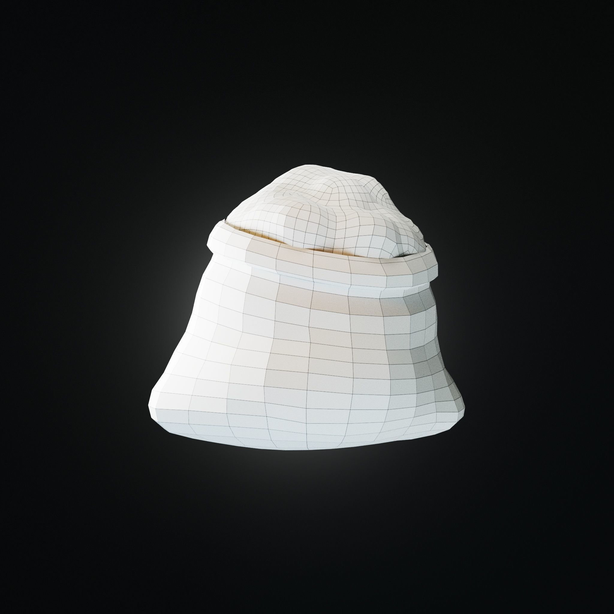 Wheat Bag Game Animation Environment Asset 3D model_1