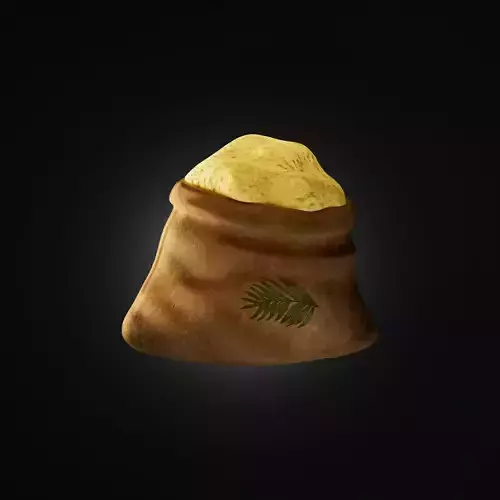 Wheat Bag Game Animation Environment Asset 3D model