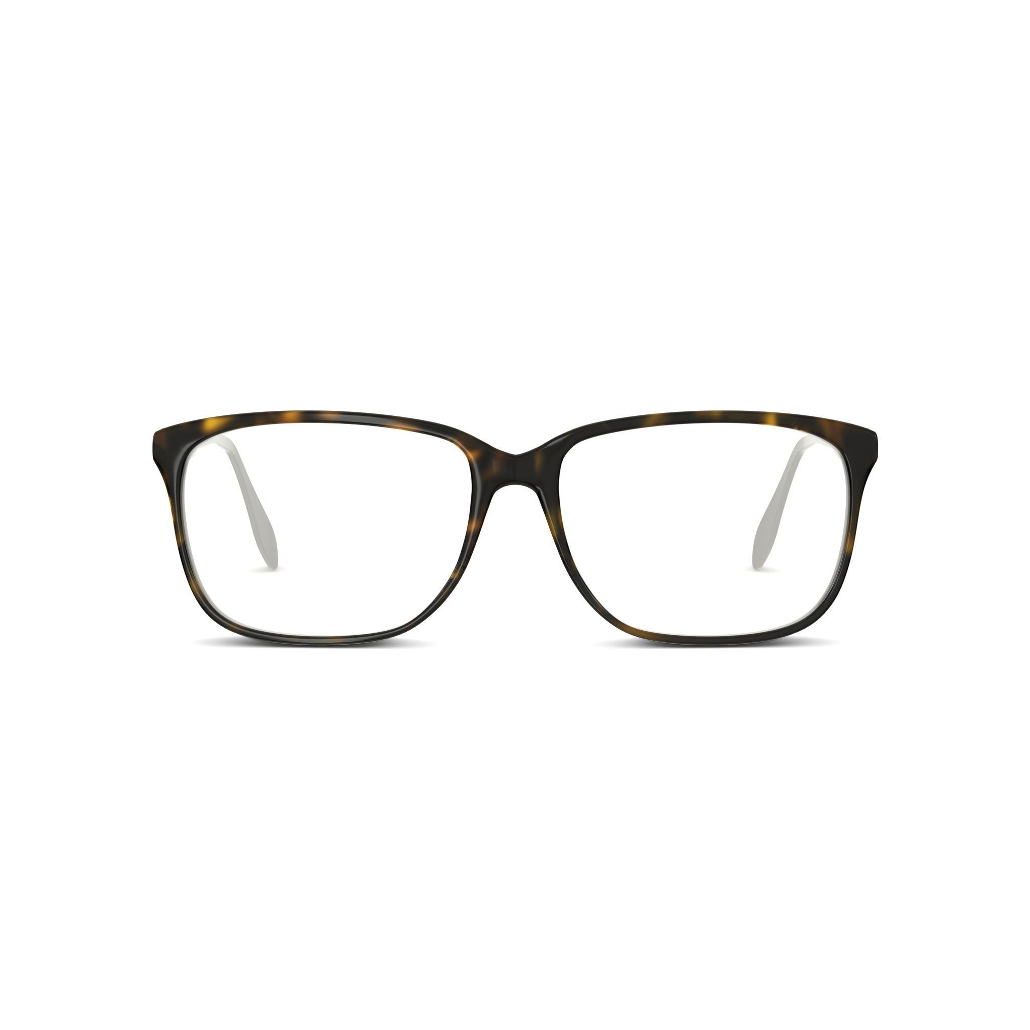 Alexander McQueen Glasses Low-poly 3D model_2