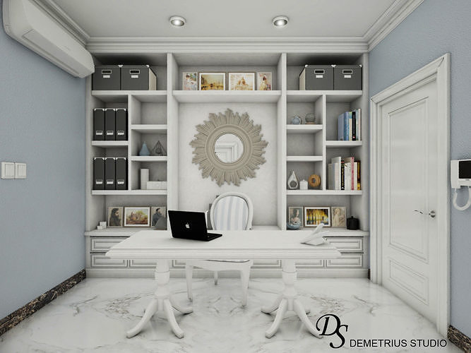 Pent House Apartment 3D model 7