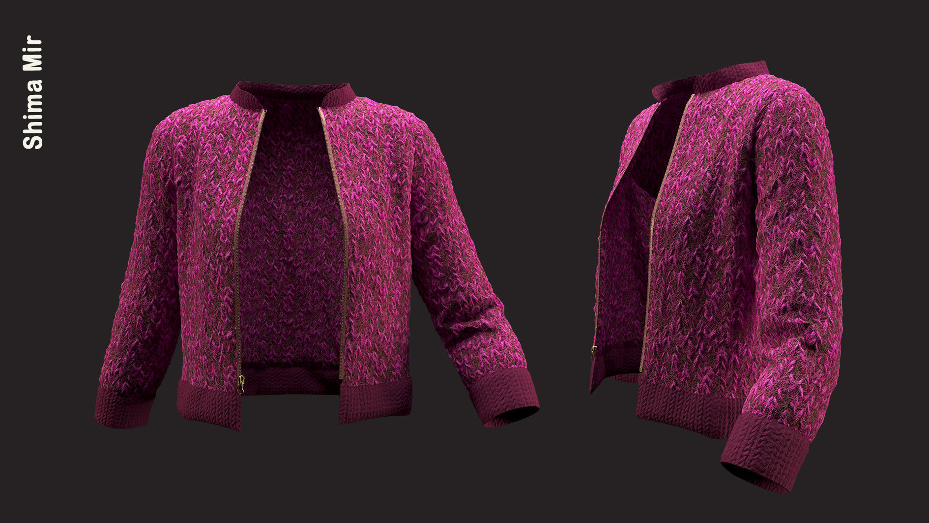 cute jacket - ZPRJ-FBX-OBJ-MTL-TEXTURES 3D model_6