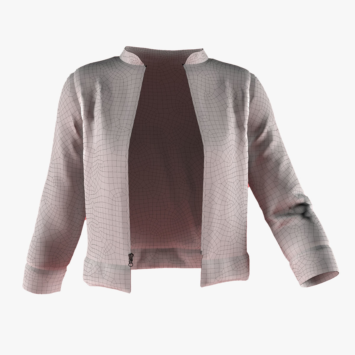 cute jacket - ZPRJ-FBX-OBJ-MTL-TEXTURES 3D model_8