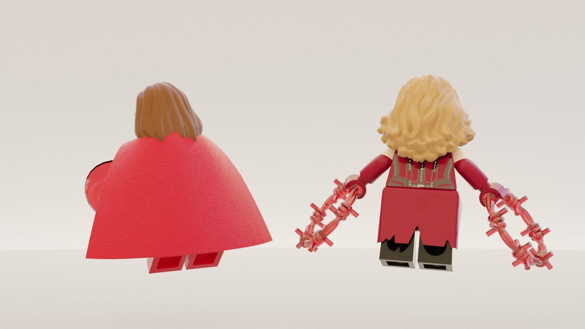 Lego WandaVision mini pack 3D model_6