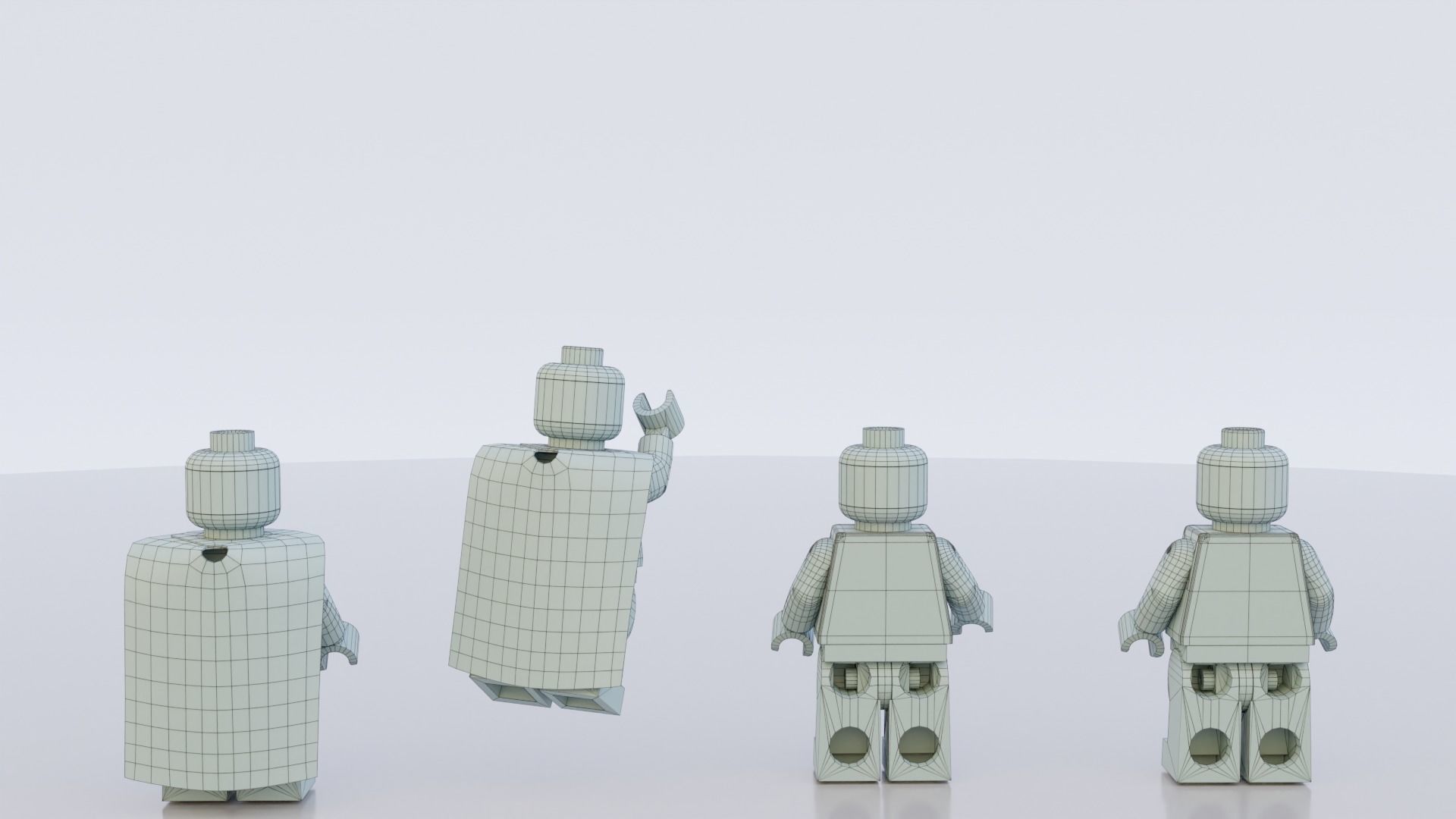 Lego WandaVision mini pack 3D model_17