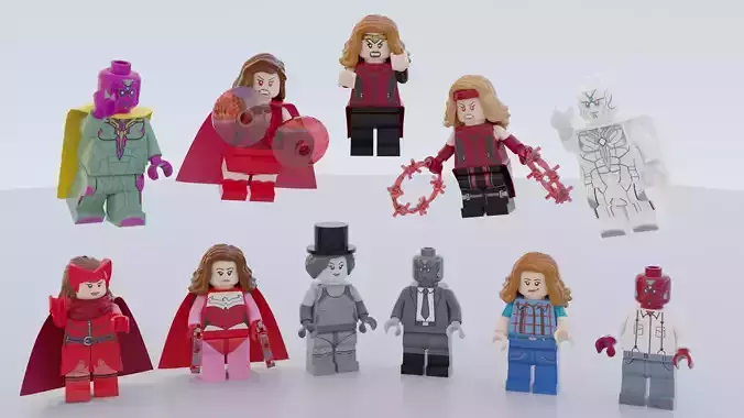 Lego WandaVision mini pack