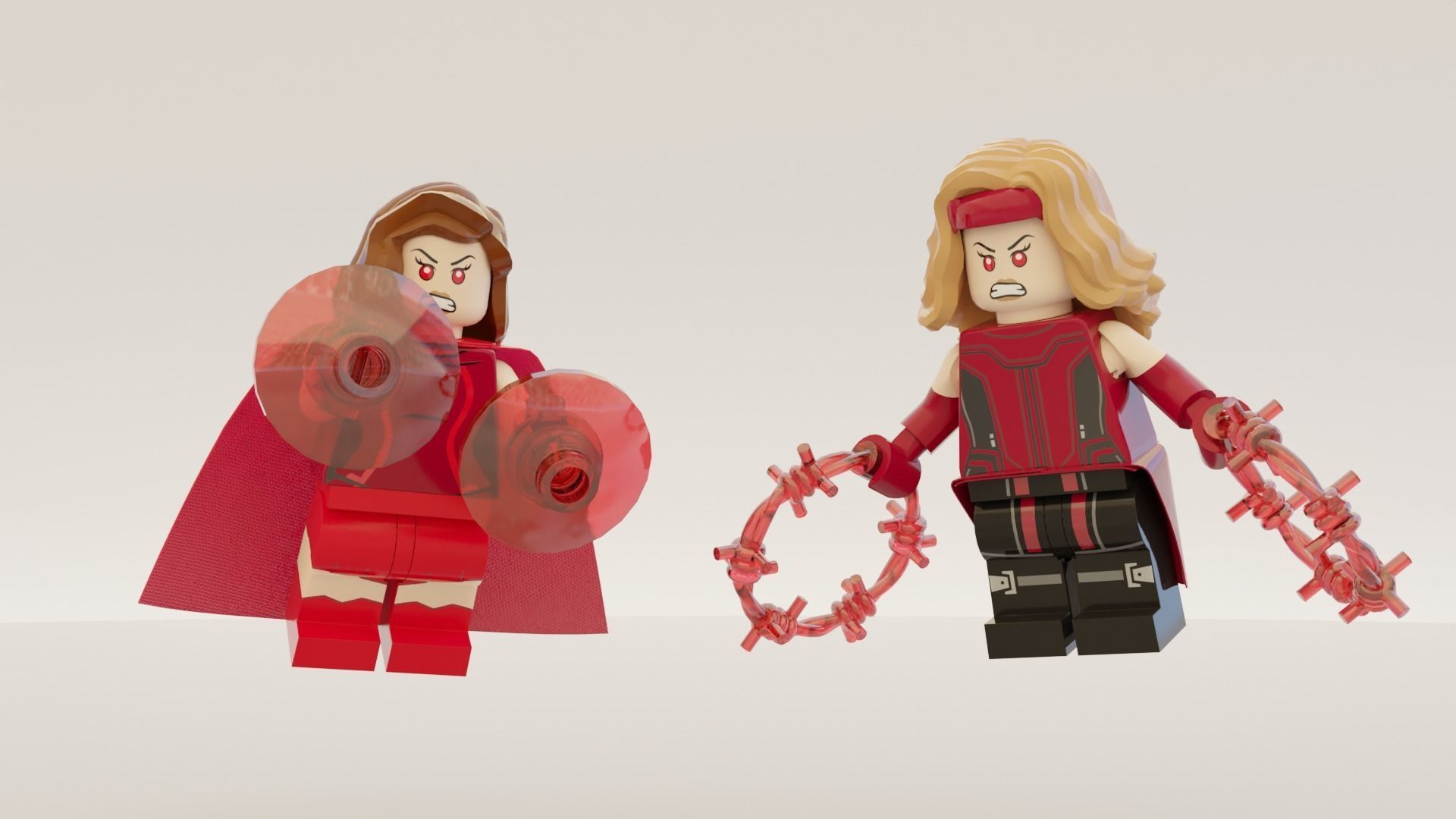 Lego WandaVision mini pack 3D model_5