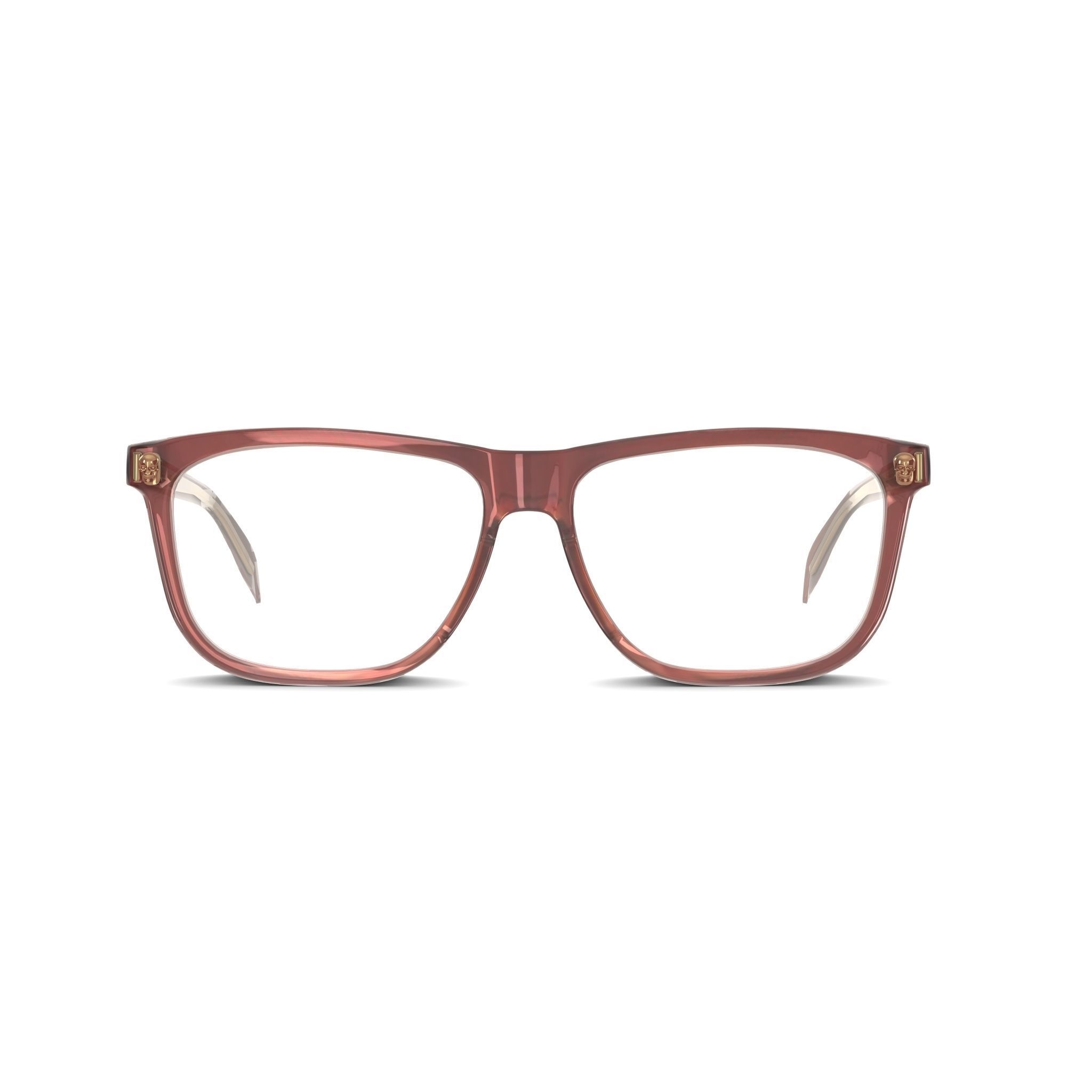 Alexander McQueen AM0248O Glasses Low-poly 3D model_2