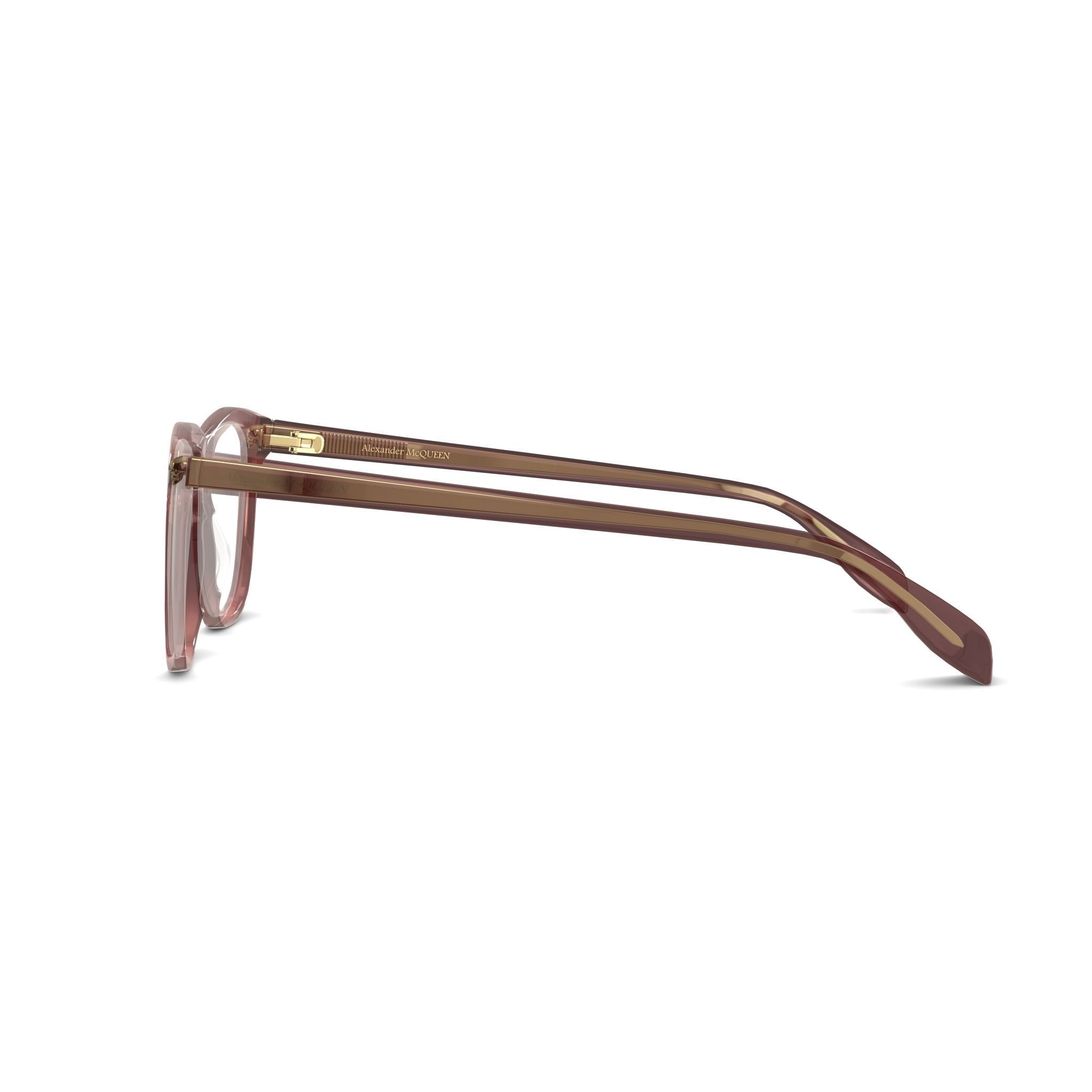 Alexander McQueen AM0248O Glasses Low-poly 3D model_3