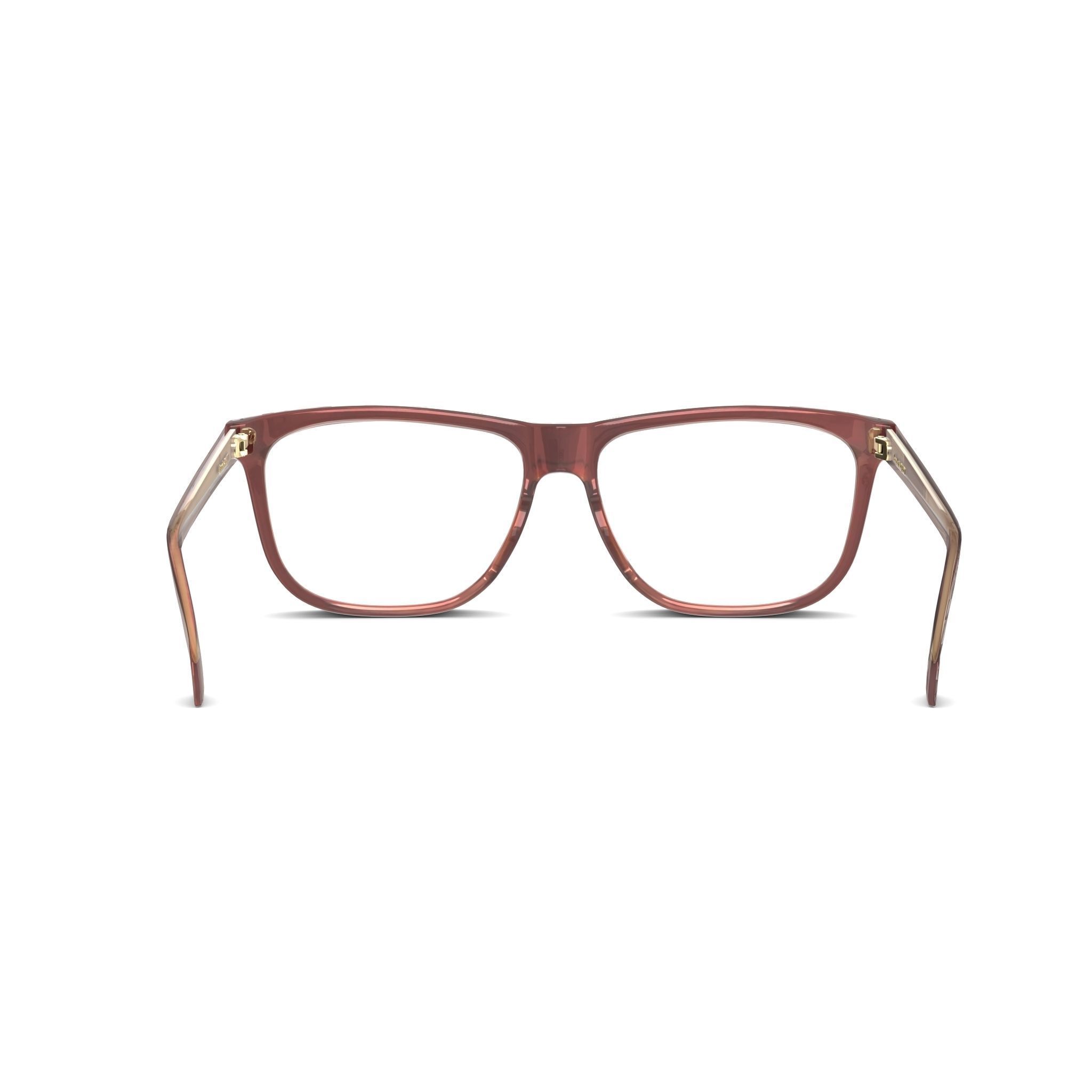 Alexander McQueen AM0248O Glasses Low-poly 3D model_1