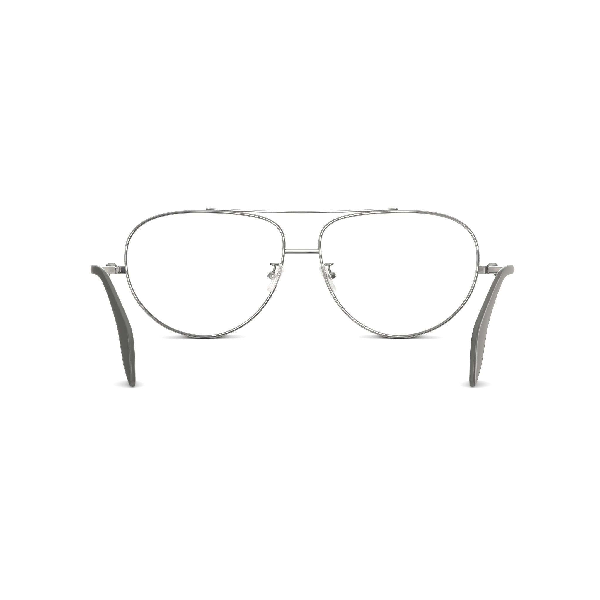 Alexander McQueen - AM0260O 002 Glasses  Low-poly 3D model_1