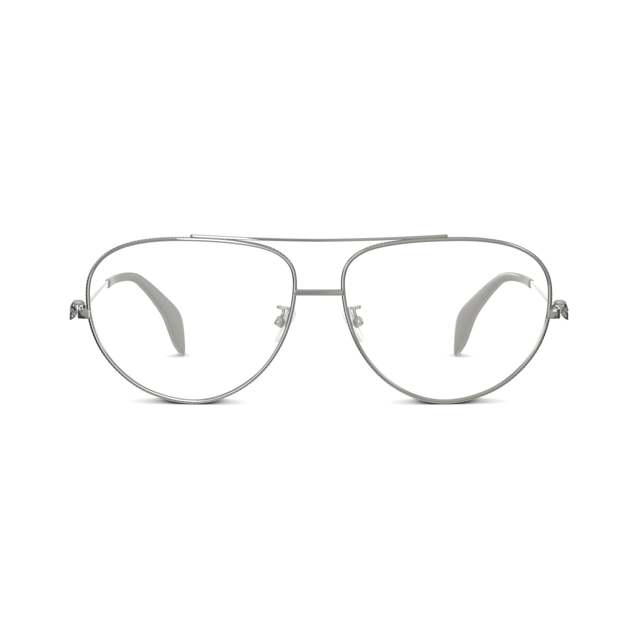 Alexander McQueen - AM0260O 002 Glasses  Low-poly 3D model_2