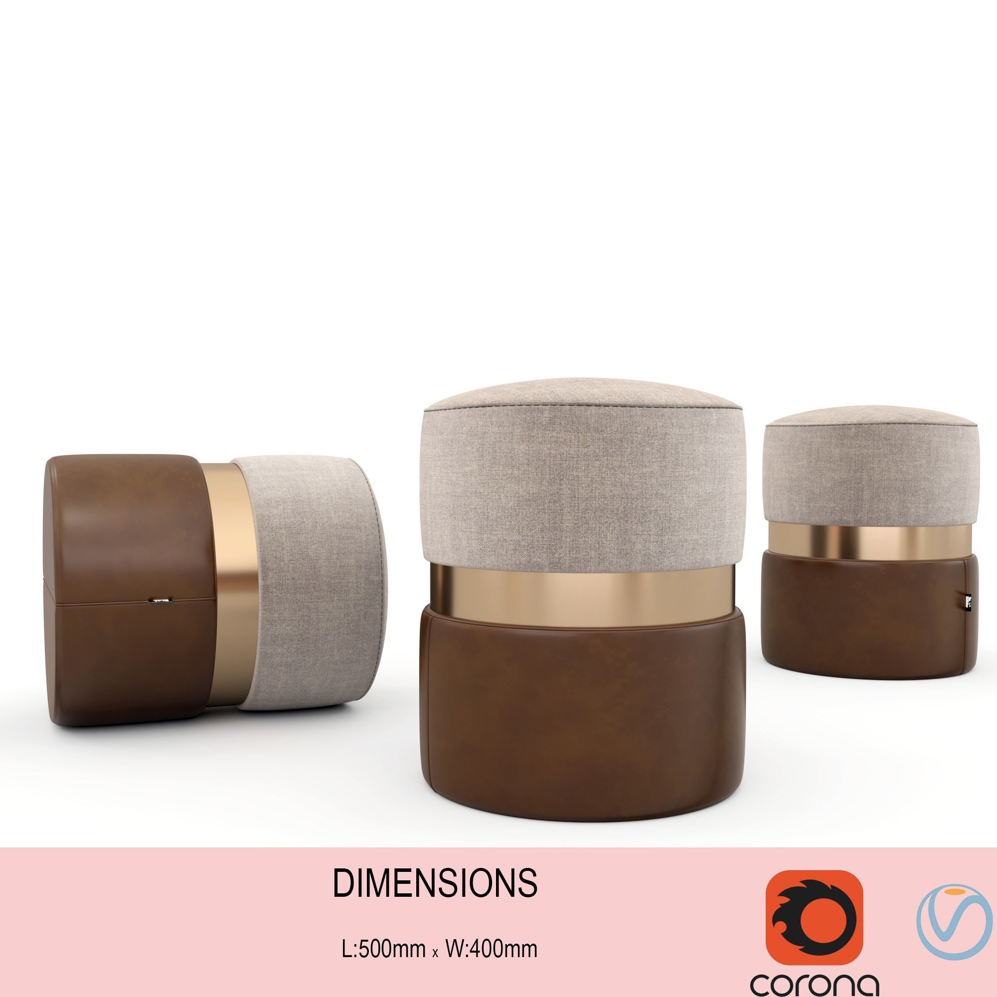 soft furniture 3D model_1