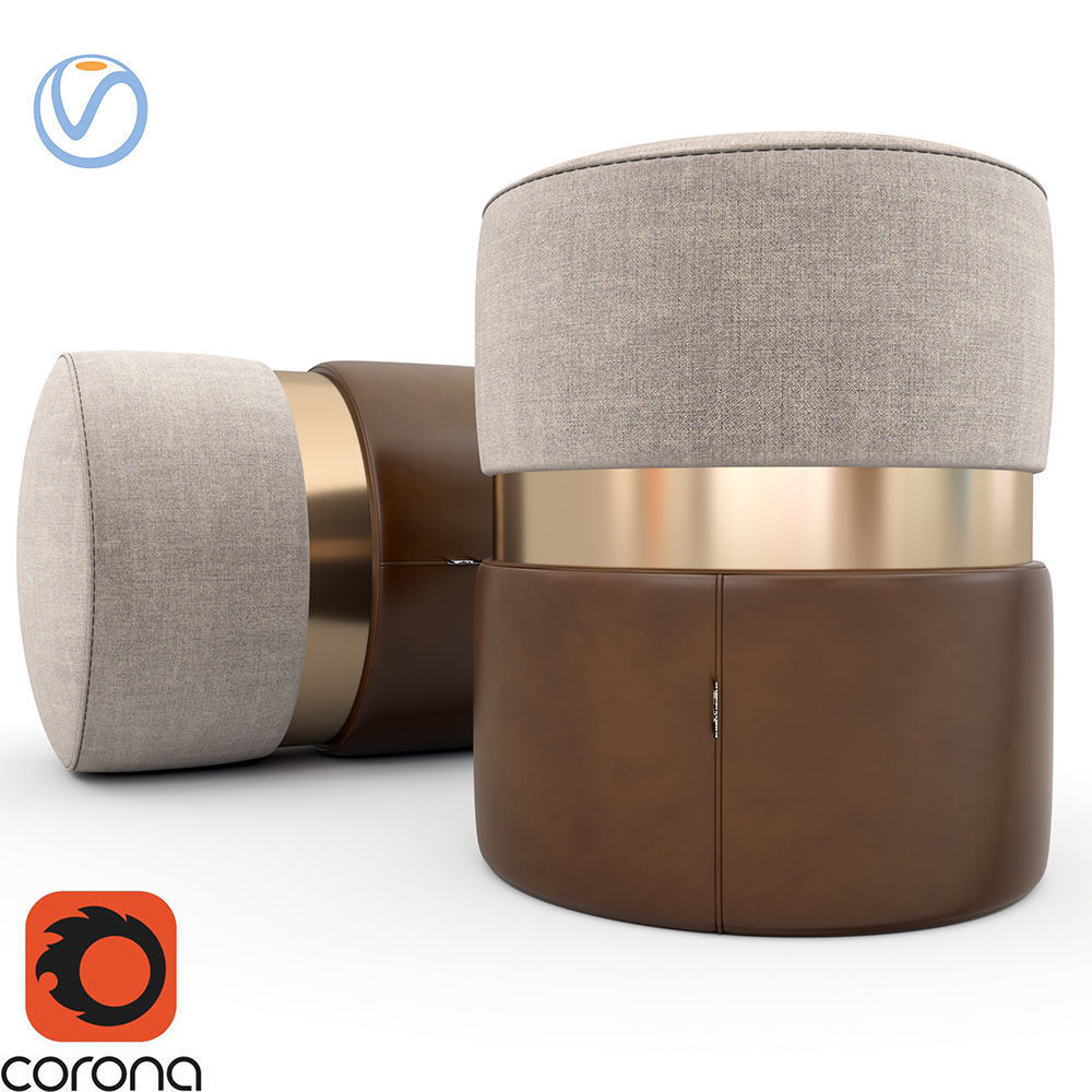 soft furniture 3D model_2