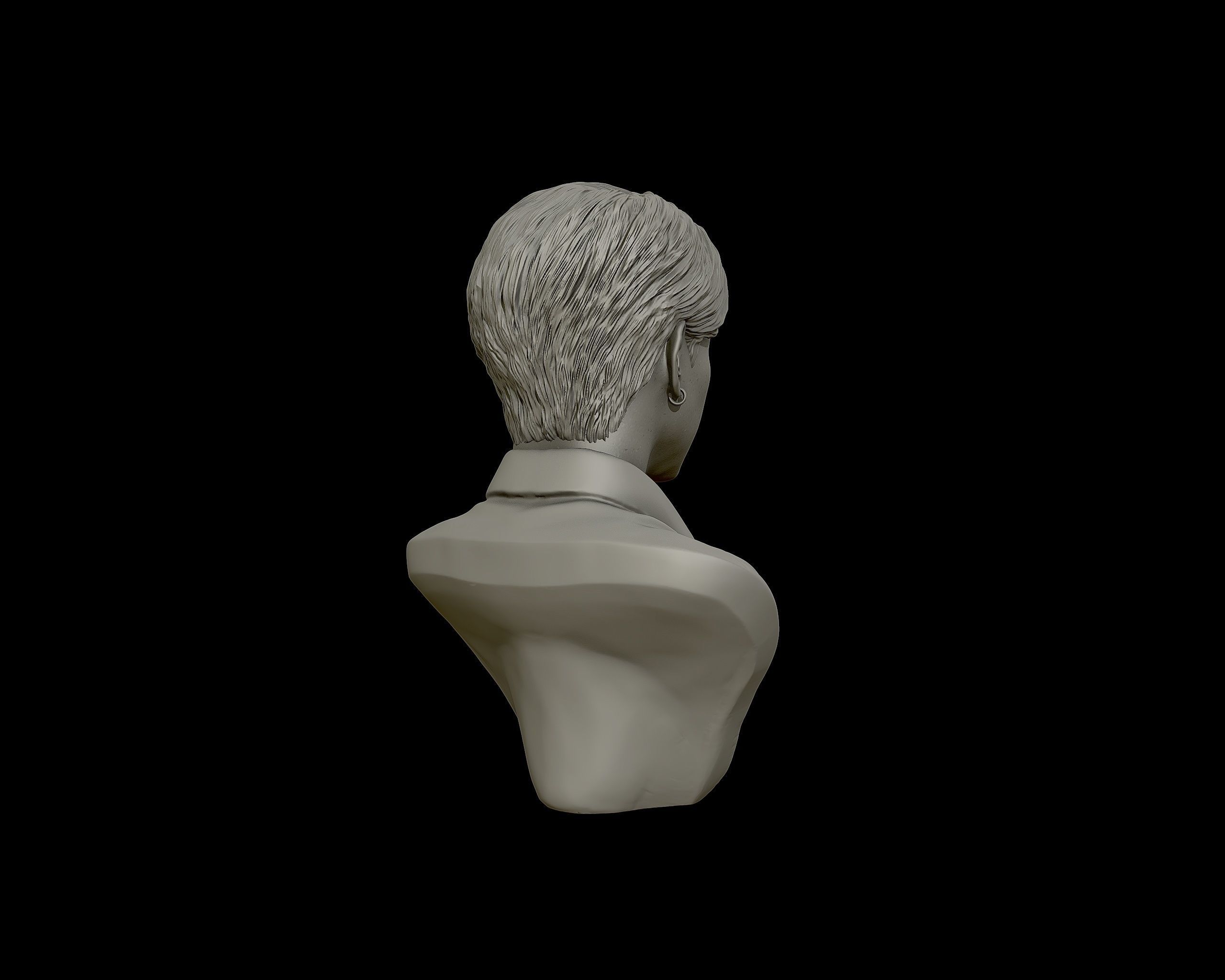 Jimin Bust 3D print model_23