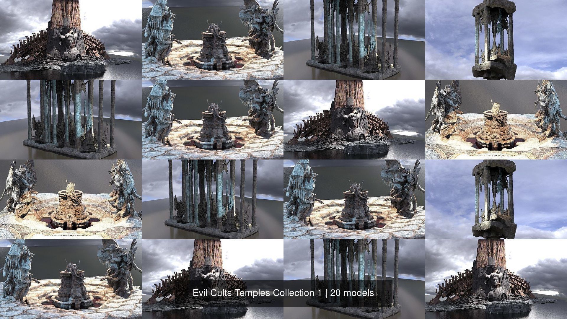 Evil Cults Temples Collection 1 _2