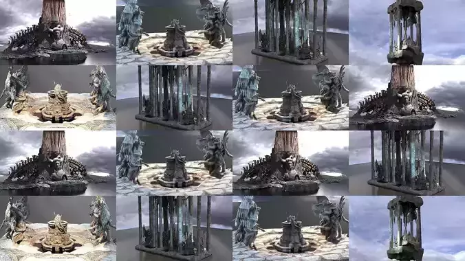 Evil Cults Temples Collection 1 
