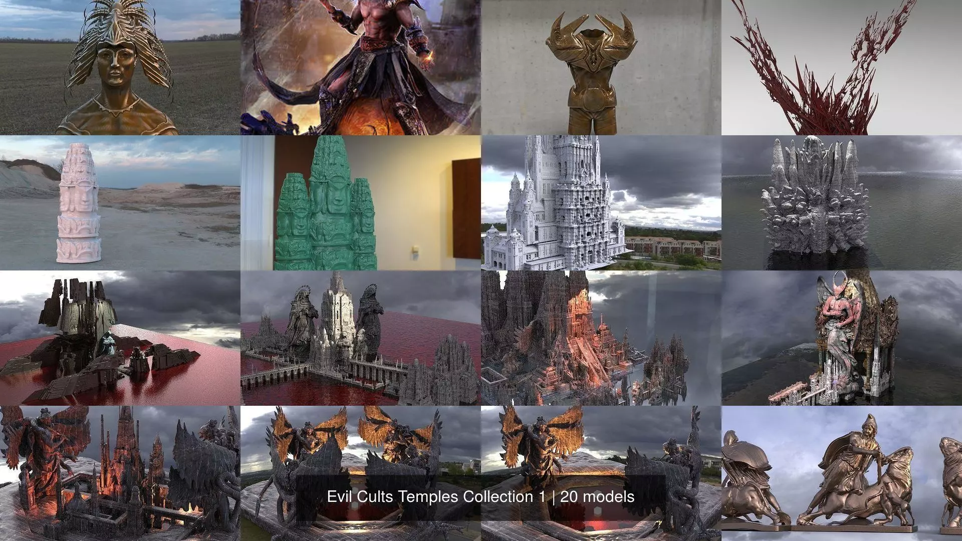 Evil Cults Temples Collection 1 _1