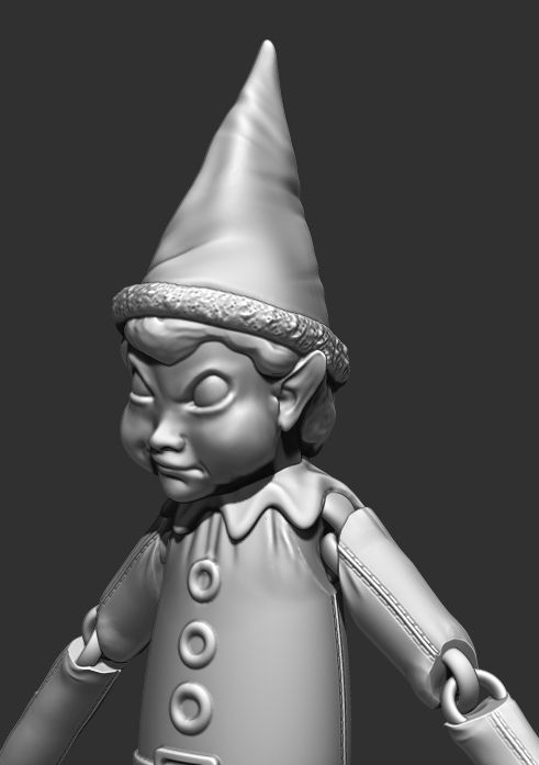 Elf on a shelf Flexi free 3D model 3D printable | CGTrader