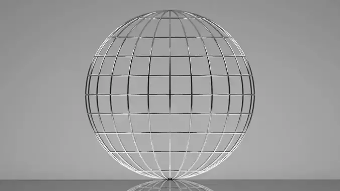 Globe - Wireframe Globe
