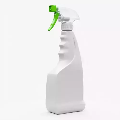 Spray bottle ready for AR Close up shots  Commercial rendering 3D model
