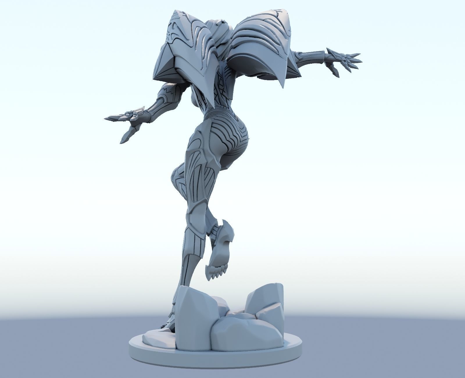 kaisa League of Legends 3D print model 3D print model_6