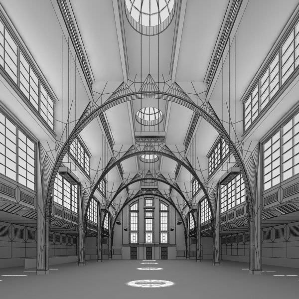 Archinteriors vol 24 - Photorealistic Hall Interior Collection 3D model_3