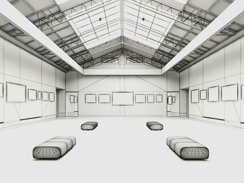 Archinteriors vol 24 - Photorealistic Hall Interior Collection 3D model_17