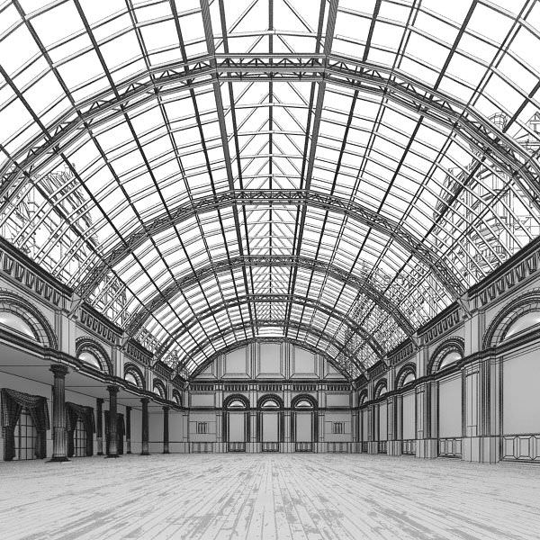 Archinteriors vol 24 - Photorealistic Hall Interior Collection 3D model_15