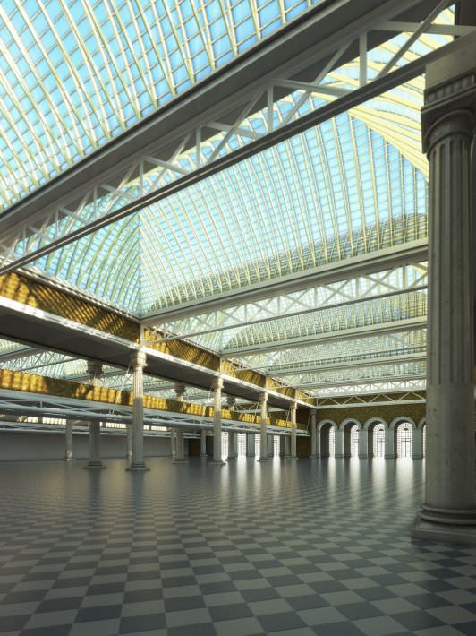 Archinteriors vol 24 - Photorealistic Hall Interior Collection 3D model_38