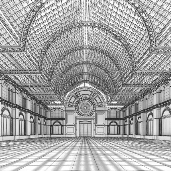 Archinteriors vol 24 - Photorealistic Hall Interior Collection 3D model_9