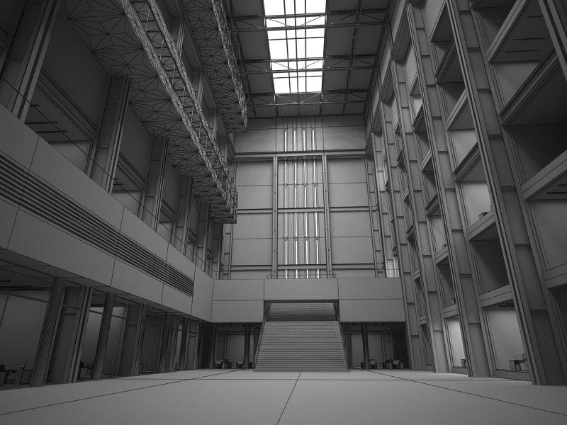 Archinteriors vol 24 - Photorealistic Hall Interior Collection 3D model_33