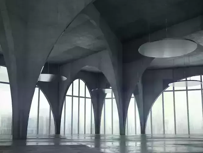 Archinteriors vol 24 - Photorealistic Hall Interior Collection 3D model