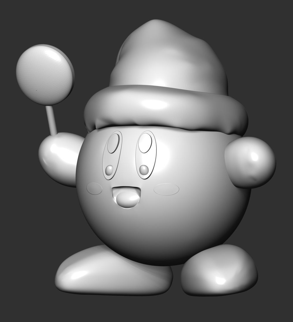 Kirby - Christmas 3D print model_19