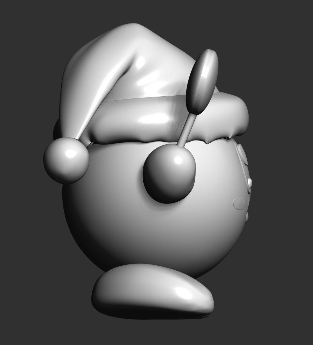 Kirby - Christmas 3D print model_24