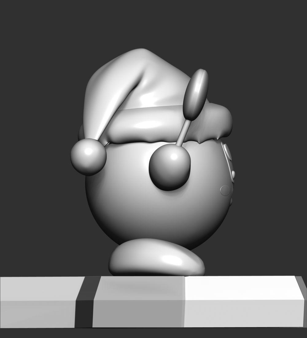 Kirby - Christmas 3D print model_22