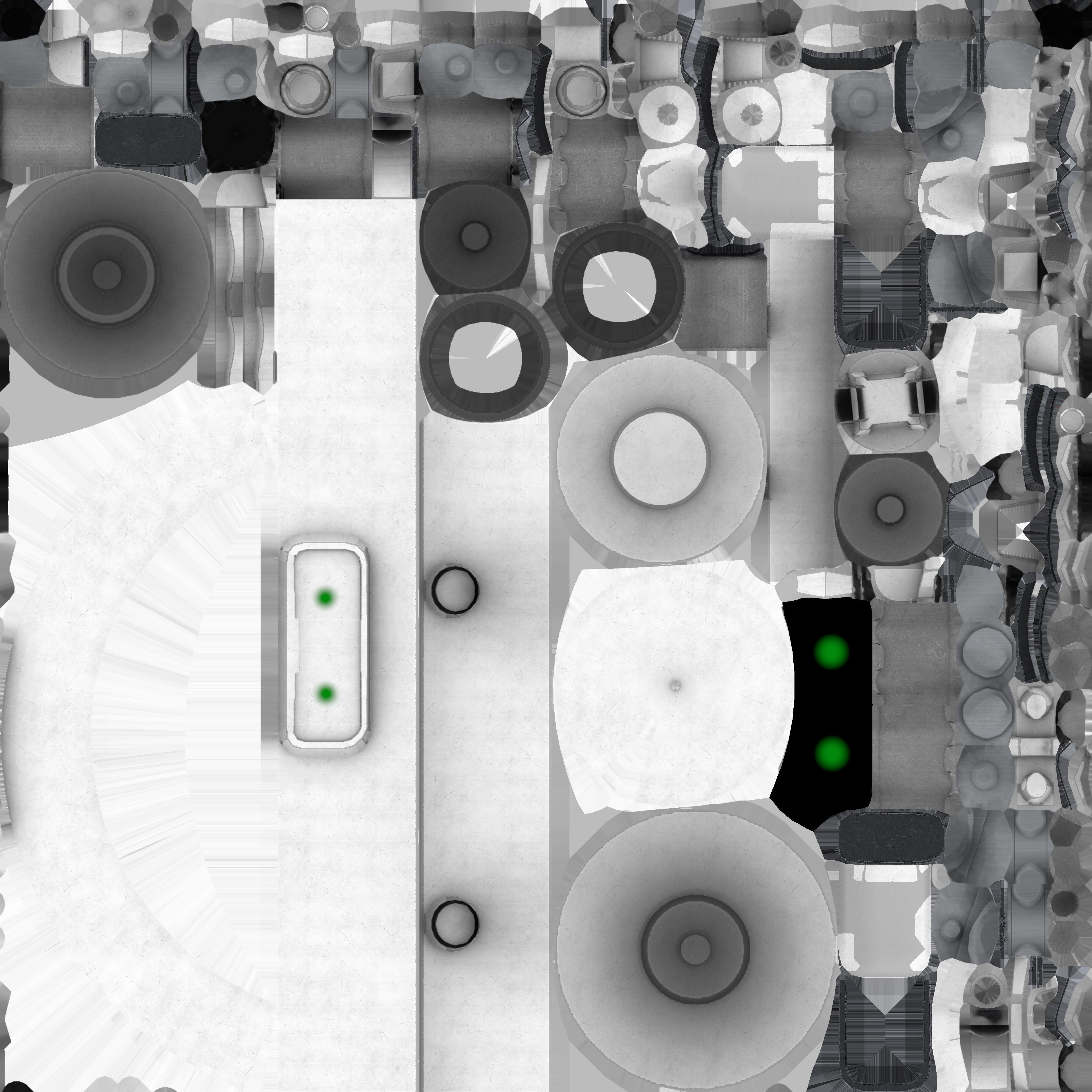 A low-poly 3D modelof a white Robot  Low-poly 3D model_11