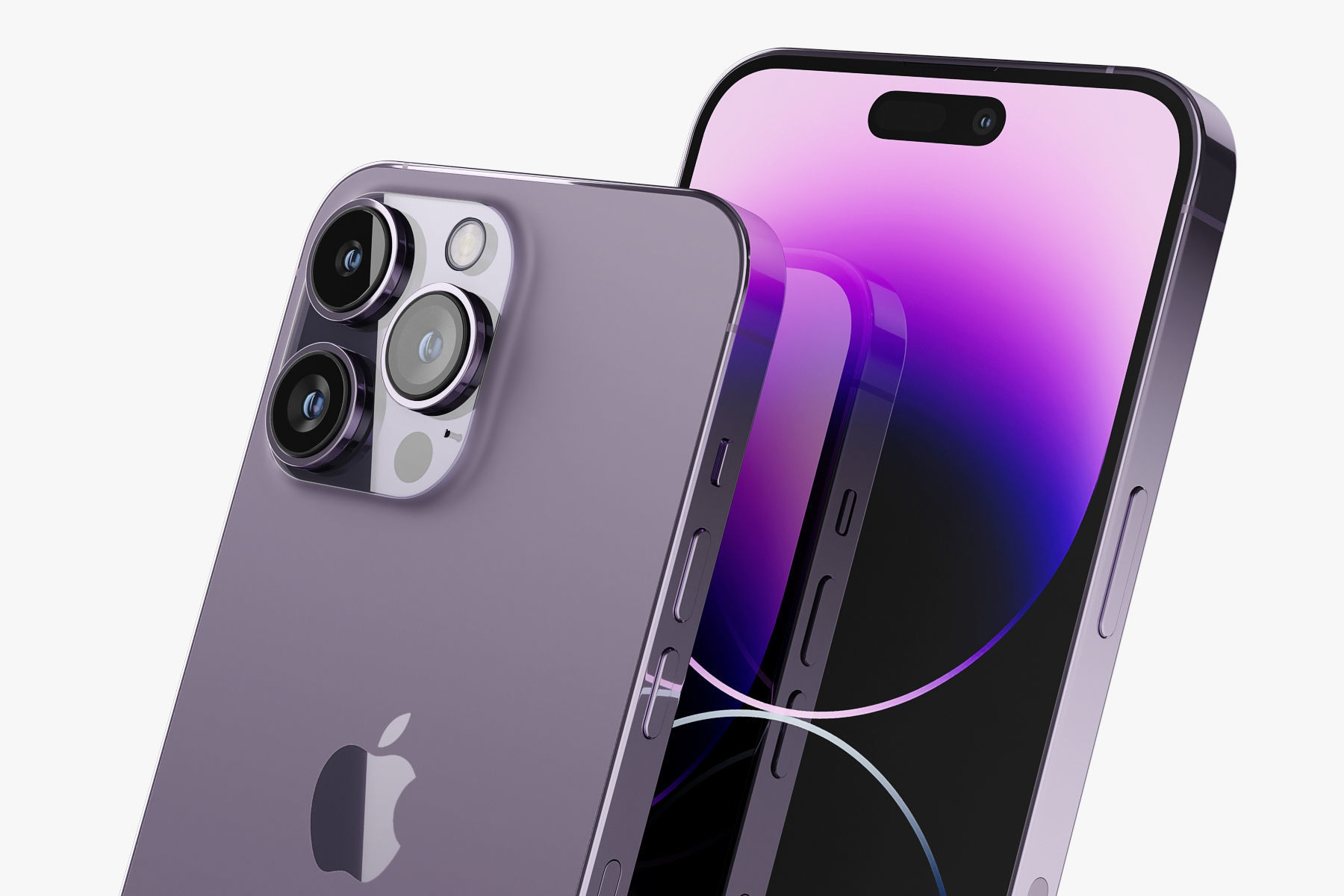 Apple iPhone 14 Pro MAX all colors 3D model_38