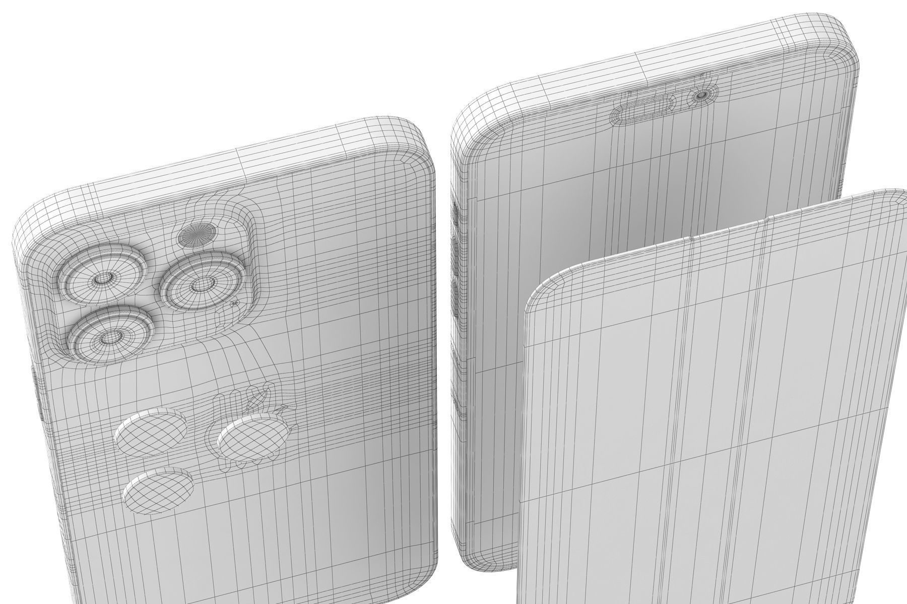 Apple iPhone 14 Pro MAX all colors 3D model_21