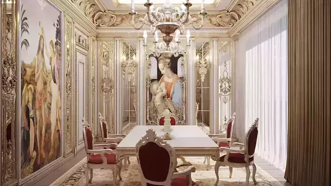 Classic interior luxury