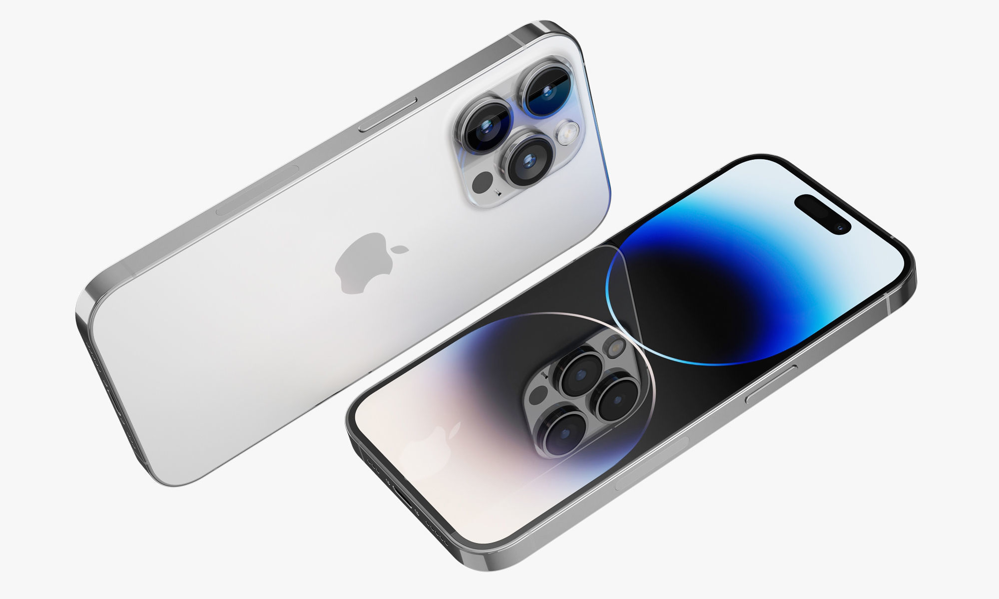 Apple iPhone 14 Pro all colors 3D model_18