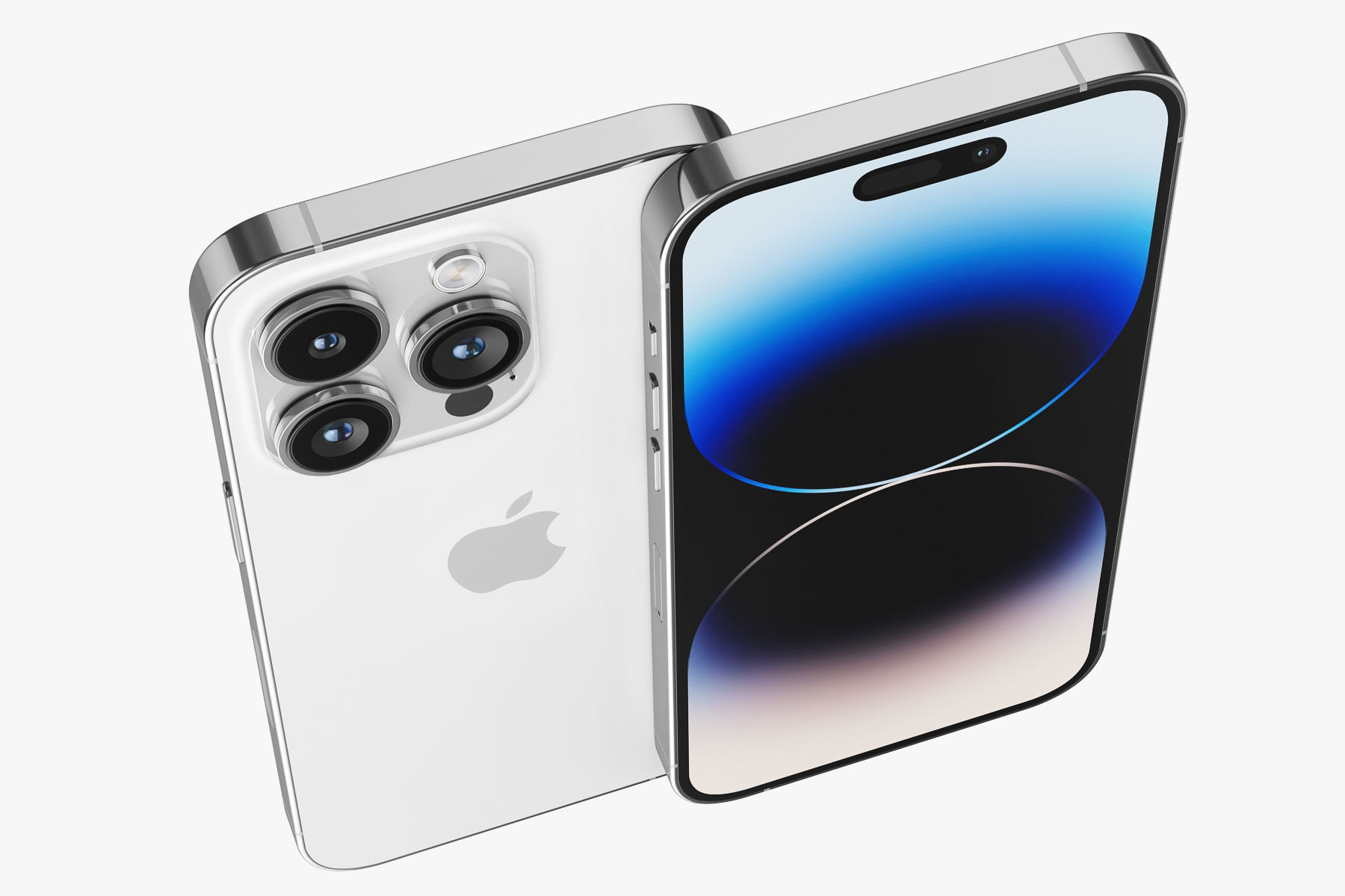 Apple iPhone 14 Pro all colors 3D model_24