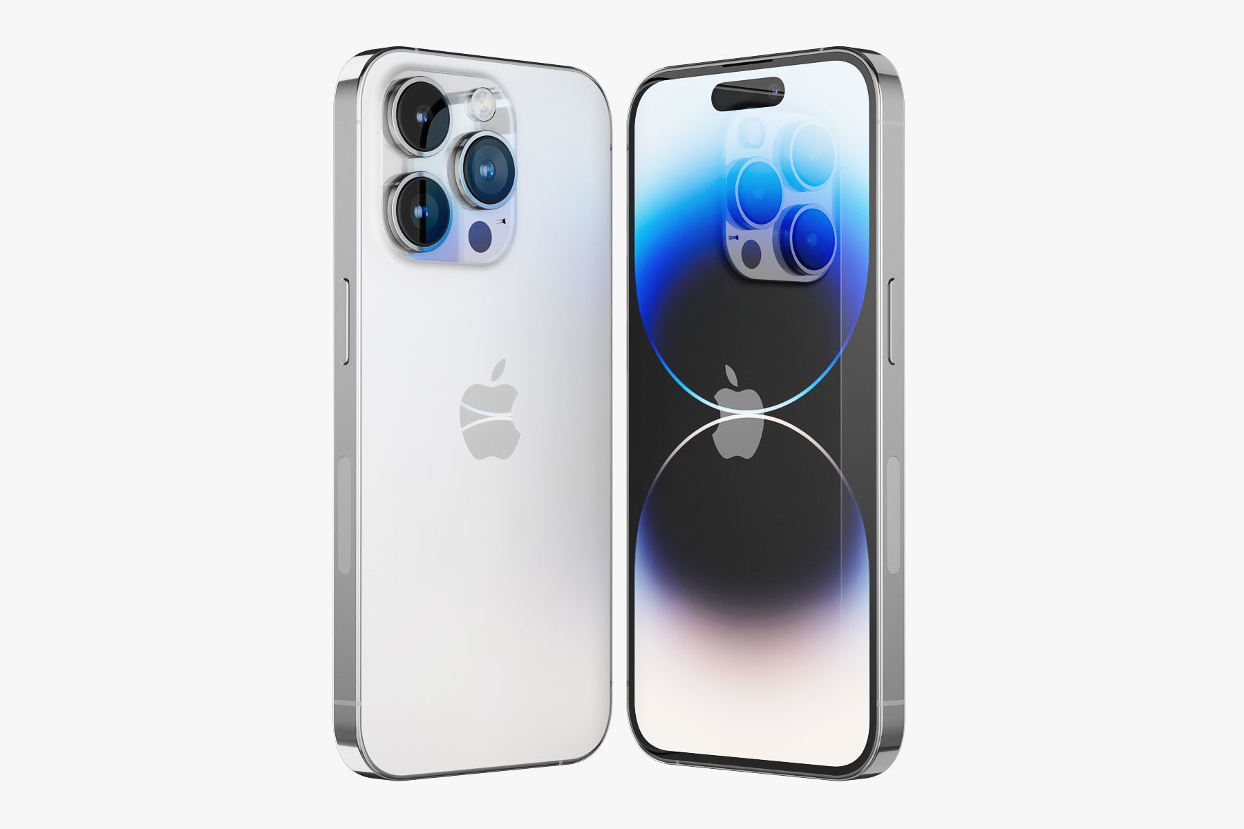 Apple iPhone 14 Pro all colors 3D model_13