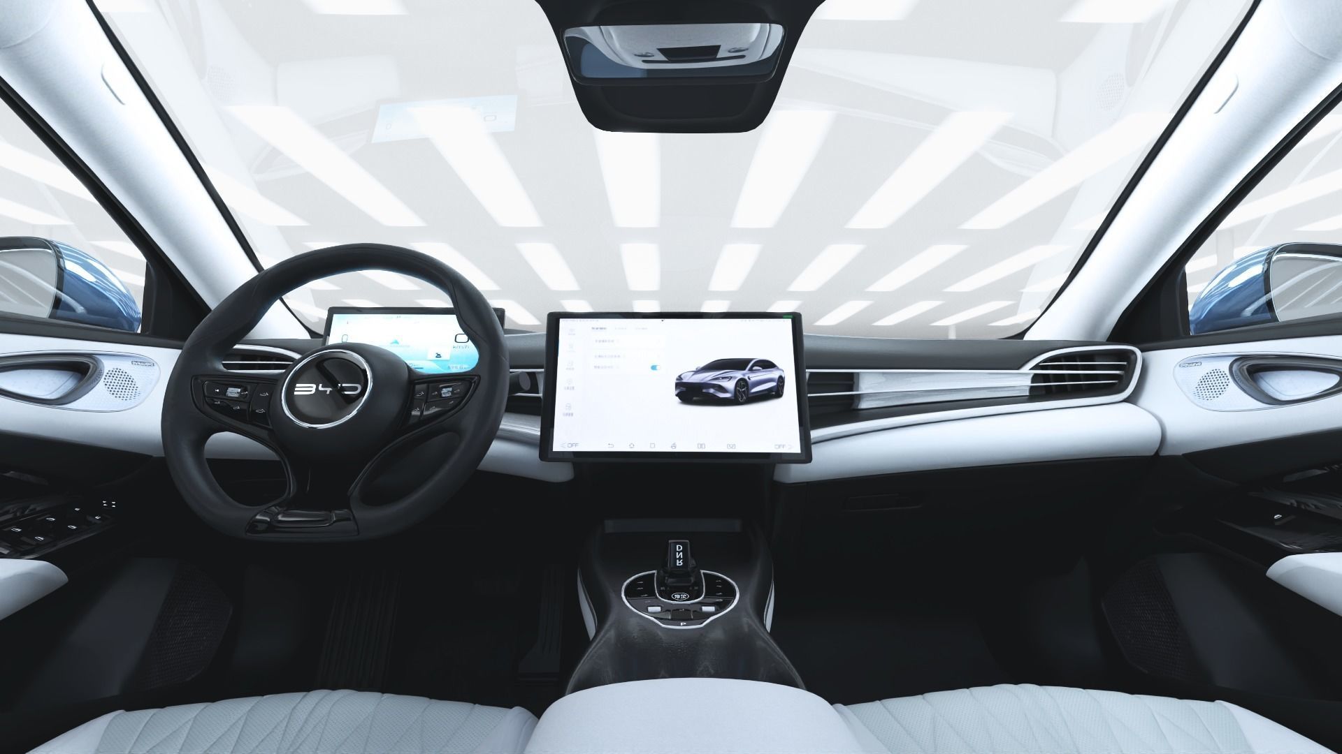 2024 BYD Seal EV Champion Edition With interior 3D model_12