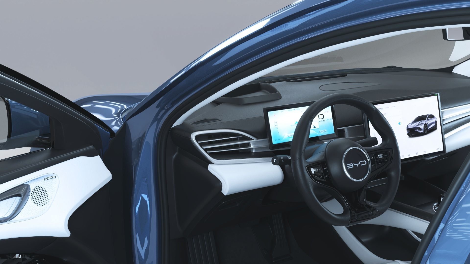 2024 BYD Seal EV Champion Edition With interior 3D model_11