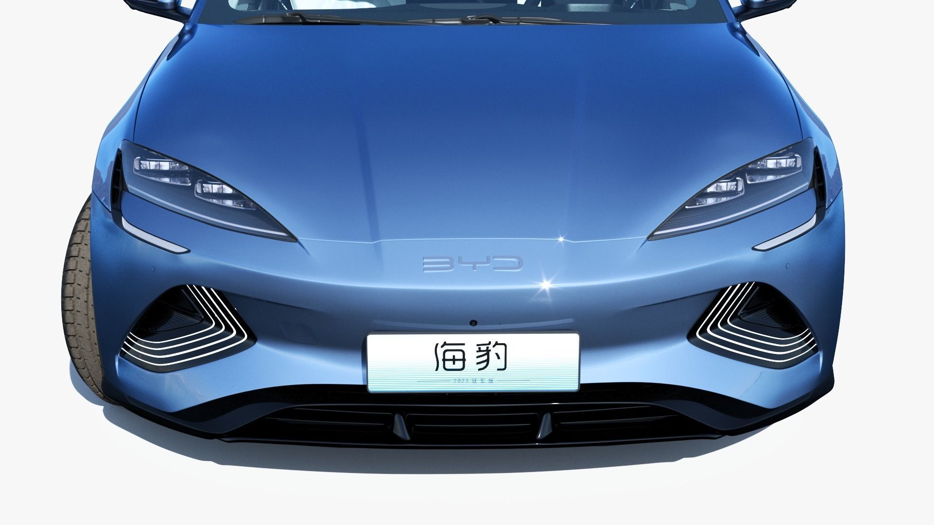 2024 BYD Seal EV Champion Edition With interior 3D model_6