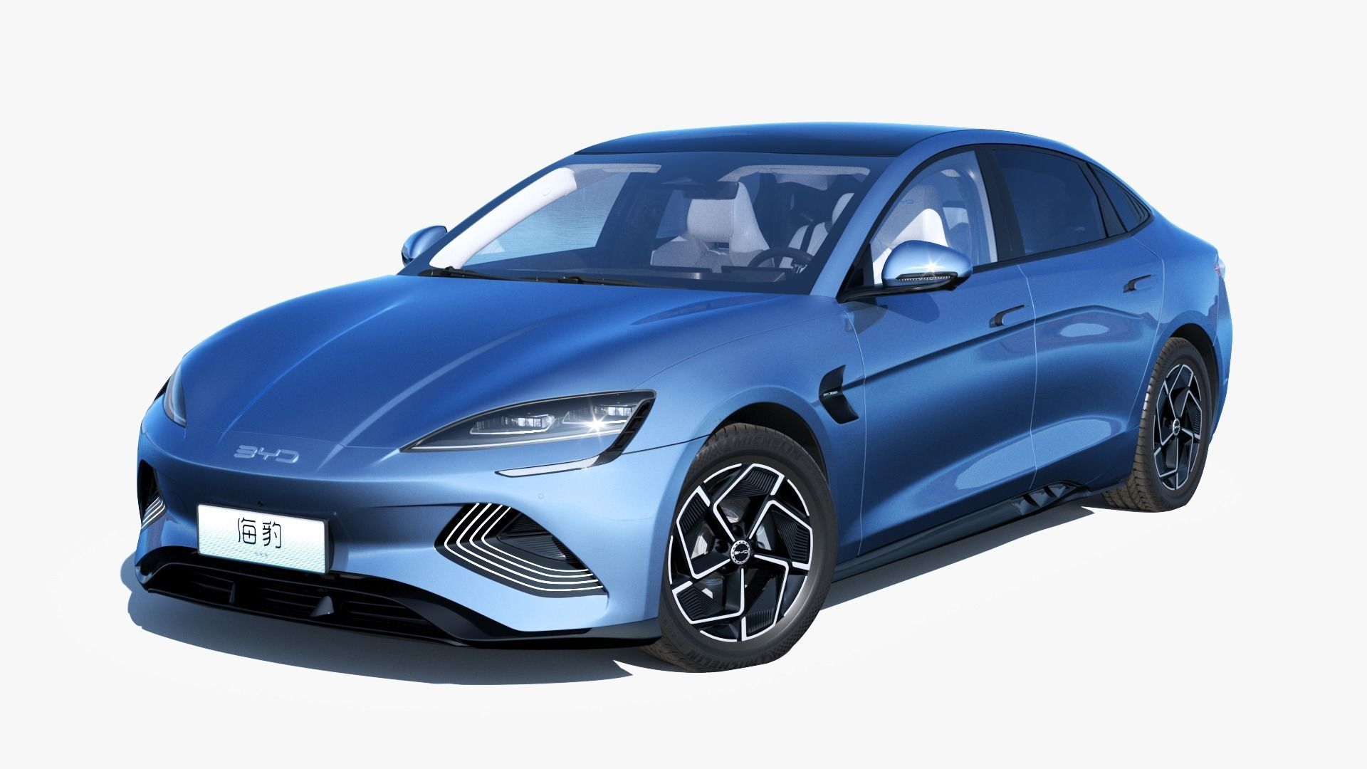 2024 BYD Seal EV Champion Edition With interior 3D model_3